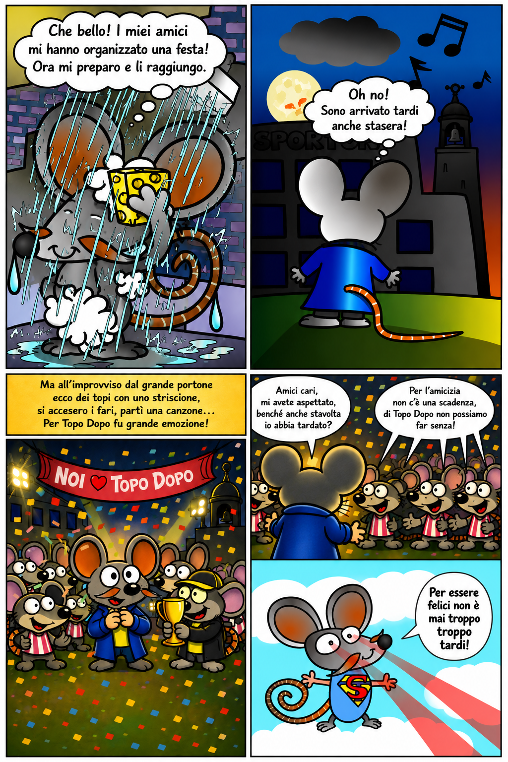 Fumetto di Topo Dopo