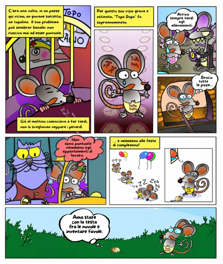 Fumetto di Topo Dopo