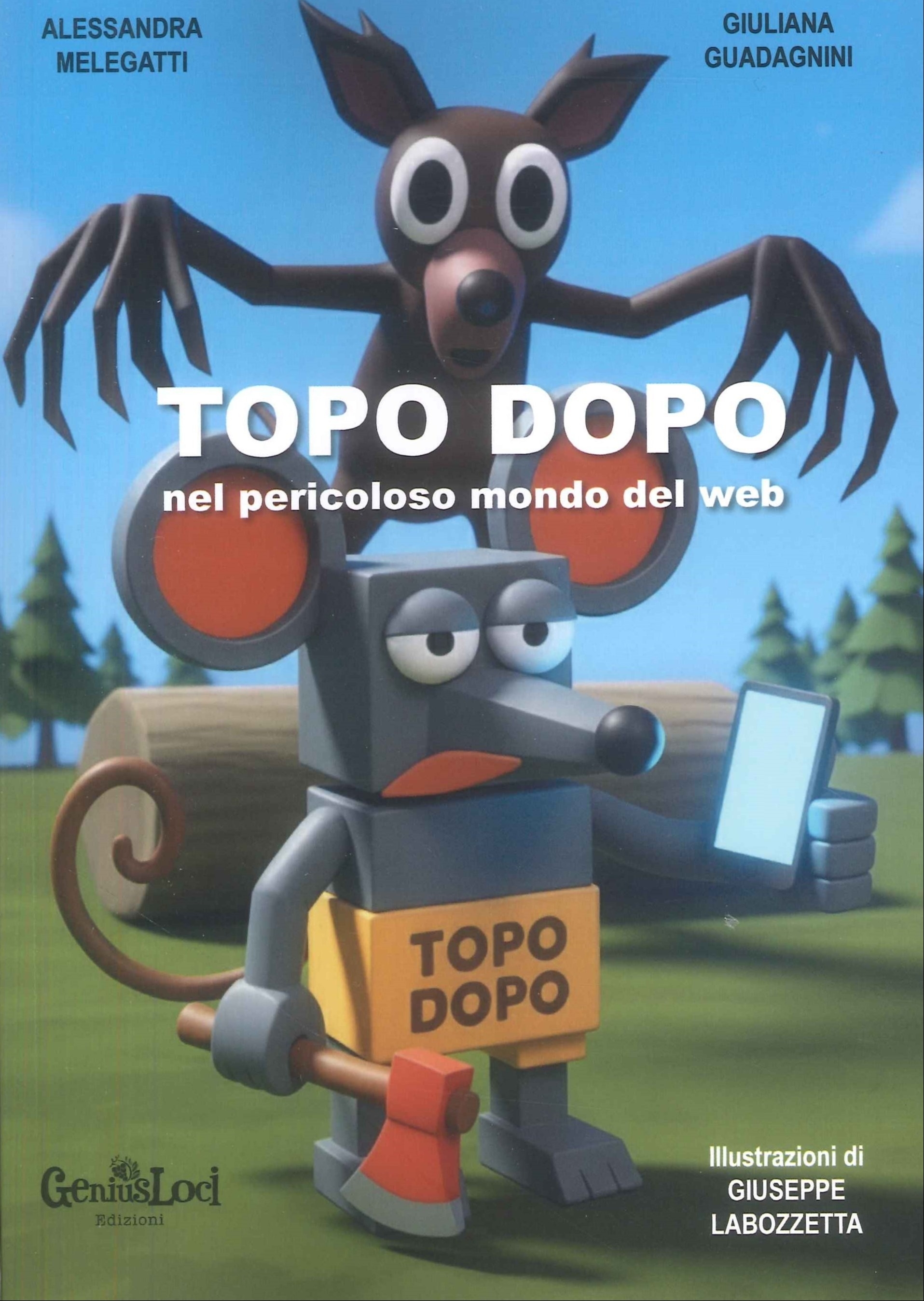 Copertina Topo Dopo nel pericoloso mondo del web