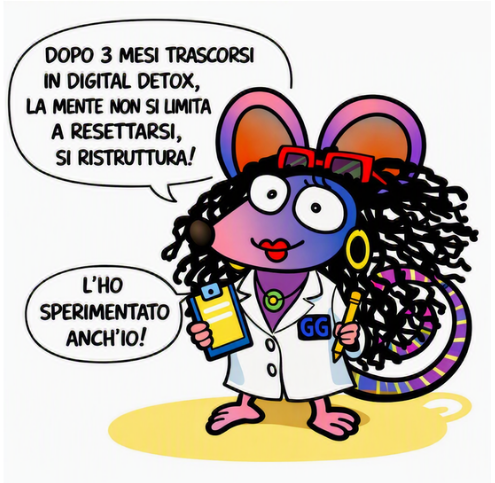 La dottoressa Topagnini: "Dopo 3 mesi trascorsi in digital detox, la mente non si limita a resettarsi, si ristruttura!"